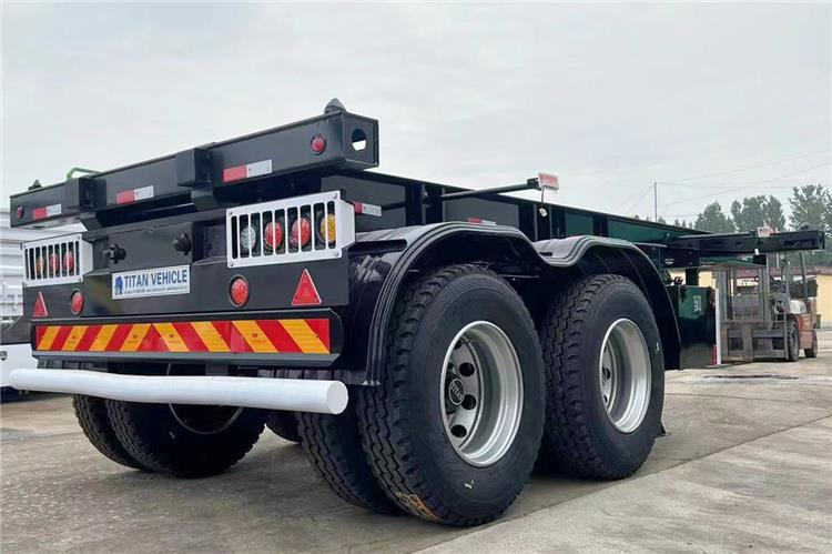 TITAN In Stock 20 ft Shipping Container Trailer for Sale In Ghana - Semi-remorque châssis: photos 4 TITAN In Stock 20 ft Shipping Container Trailer for Sale In Ghana - Semi-remorque châssis: photos 4