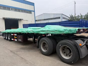 TITAN Semi Truck Flatbed Traile for Sale in Saudi Arabia - Semi-remorque plateau: photos 4 TITAN Semi Truck Flatbed Traile for Sale in Saudi Arabia - Semi-remorque plateau: photos 4