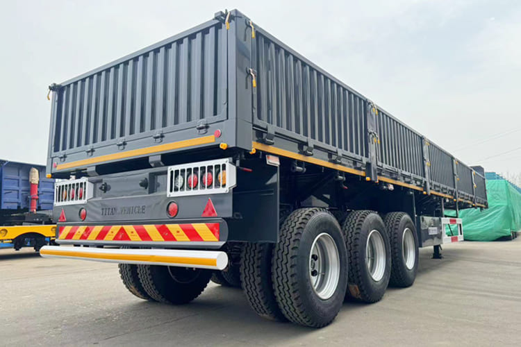 TITAN Side Wall Semi Trailer for Sale in Tanzania - Semi-remorque plateau: photos 3 TITAN Side Wall Semi Trailer for Sale in Tanzania - Semi-remorque plateau: photos 3