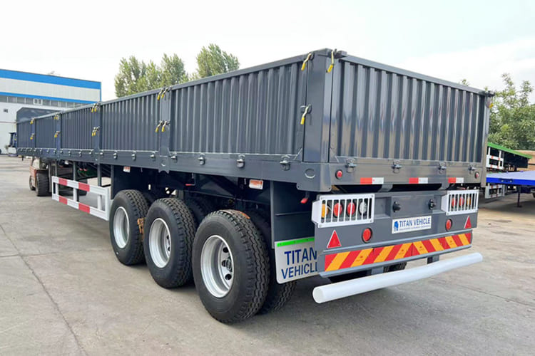 TITAN Side Wall Semi Trailer for Sale in Tanzania - Semi-remorque plateau: photos 1 TITAN Side Wall Semi Trailer for Sale in Tanzania - Semi-remorque plateau: photos 1