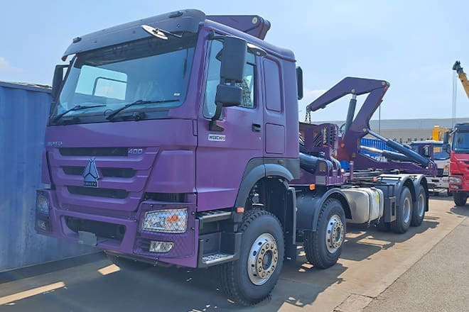XCMG 37 Ton Container Side Lifter Truck for Sale in Kiribati - Camion porte-conteneur/ Caisse mobile: photos 2 XCMG 37 Ton Container Side Lifter Truck for Sale in Kiribati - Camion porte-conteneur/ Caisse mobile: photos 2