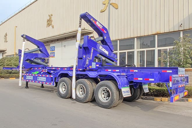 XCMG 40 Ft Container Side Loader Trailer for Sale in Papua New Guinea - Semi-remorque porte-conteneur/ Caisse mobile: photos 2 XCMG 40 Ft Container Side Loader Trailer for Sale in Papua New Guinea - Semi-remorque porte-conteneur/ Caisse mobile: photos 2