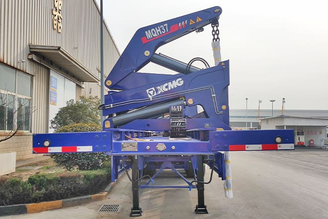 XCMG 40 Ft Container Side Loader Trailer for Sale in Papua New Guinea - Semi-remorque porte-conteneur/ Caisse mobile: photos 4 XCMG 40 Ft Container Side Loader Trailer for Sale in Papua New Guinea - Semi-remorque porte-conteneur/ Caisse mobile: photos 4