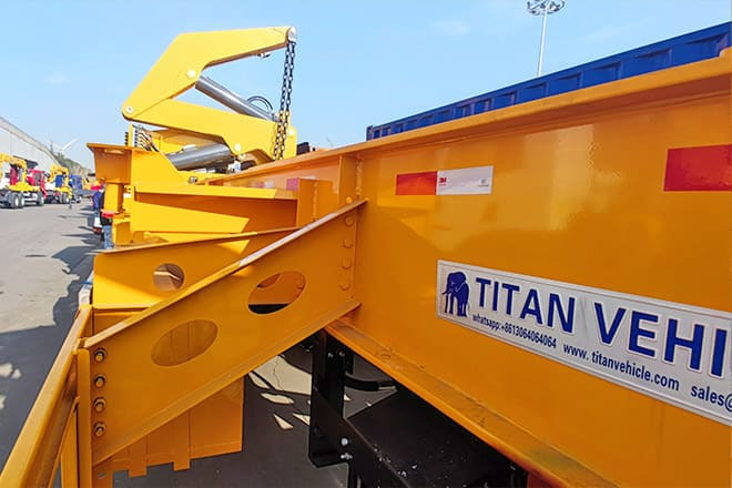 XCMG 40 Ton Sidelifter Container Trailer for Sale in Guyana - Semi-remorque porte-conteneur/ Caisse mobile: photos 2 XCMG 40 Ton Sidelifter Container Trailer for Sale in Guyana - Semi-remorque porte-conteneur/ Caisse mobile: photos 2