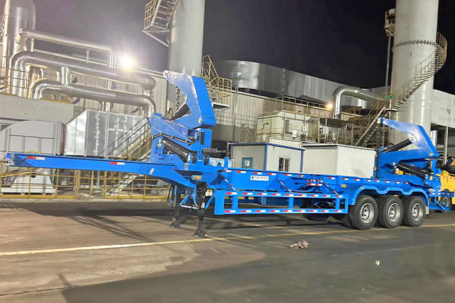 XCMG 40Ft Container Side Loader for Sale in Papua New Guinea - Semi-remorque porte-conteneur/ Caisse mobile: photos 3 XCMG 40Ft Container Side Loader for Sale in Papua New Guinea - Semi-remorque porte-conteneur/ Caisse mobile: photos 3