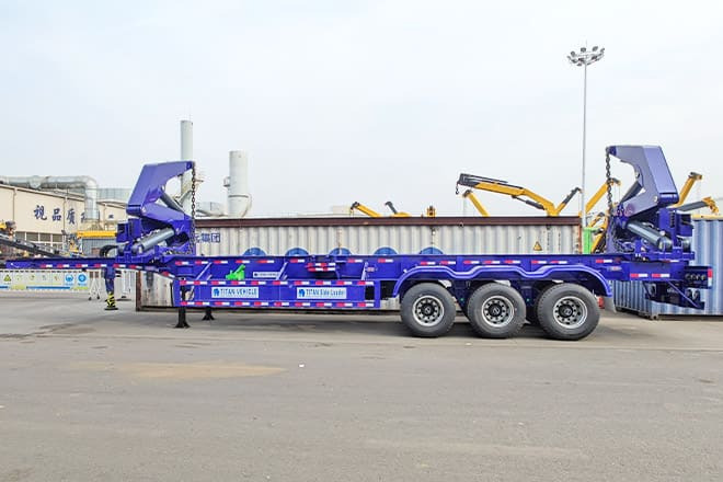 XCMG 40Ft Shipping Container Side Loader for Sale in Argentina - Semi-remorque porte-conteneur/ Caisse mobile: photos 1 XCMG 40Ft Shipping Container Side Loader for Sale in Argentina - Semi-remorque porte-conteneur/ Caisse mobile: photos 1
