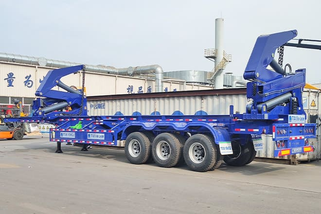 XCMG 40Ft Shipping Container Side Loader for Sale in Argentina - Semi-remorque porte-conteneur/ Caisse mobile: photos 4 XCMG 40Ft Shipping Container Side Loader for Sale in Argentina - Semi-remorque porte-conteneur/ Caisse mobile: photos 4