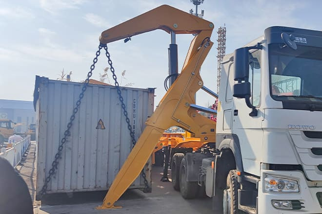 XCMG 40T Container Side Lift Trailer for Sale in Nigeria - Semi-remorque porte-conteneur/ Caisse mobile: photos 5 XCMG 40T Container Side Lift Trailer for Sale in Nigeria - Semi-remorque porte-conteneur/ Caisse mobile: photos 5