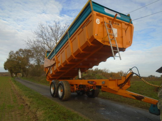 Rolland TURBO 160 - Remorque benne: photos 1 Rolland TURBO 160 - Remorque benne: photos 1