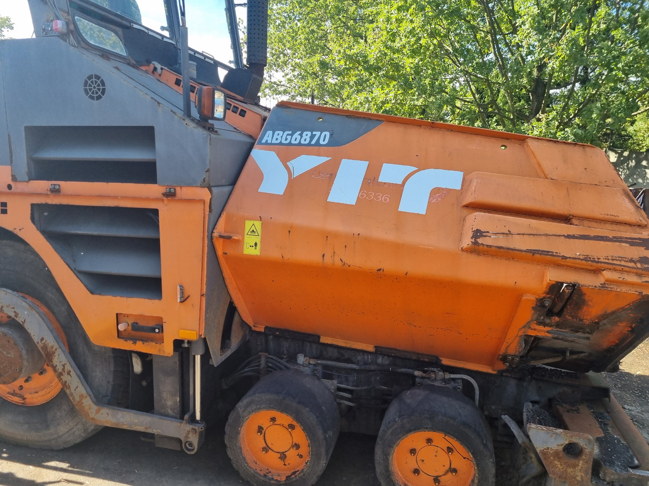 VOLVO TITAN 6870 - Finisseur: photos 2 VOLVO TITAN 6870 - Finisseur: photos 2