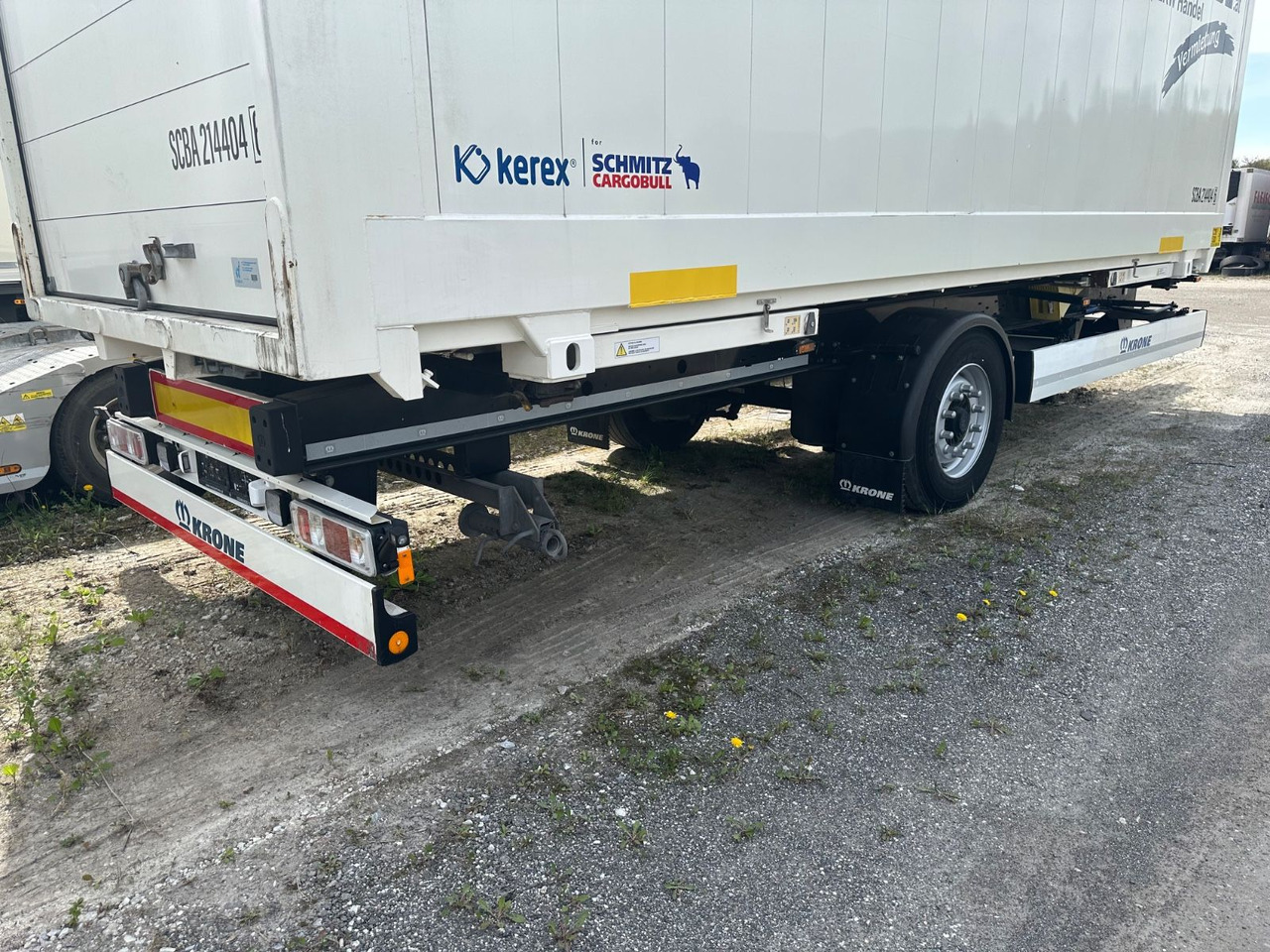 Krone ZE 1 Achs Maxi TÜV neu - Remorque porte-conteneur/ Caisse mobile: photos 3 Krone ZE 1 Achs Maxi TÜV neu - Remorque porte-conteneur/ Caisse mobile: photos 3