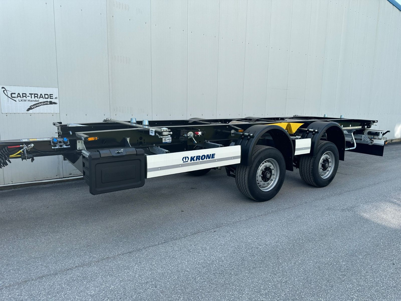 Krone ZZW 18elE10 Tadem BPW Maxi Krone ZZW 18elE10 Tadem BPW Maxi - Remorque porte-conteneur/ Caisse mobile: photos 4 Krone ZZW 18elE10 Tadem BPW Maxi Krone ZZW 18elE10 Tadem BPW Maxi - Remorque porte-conteneur/ Caisse mobile: photos 4