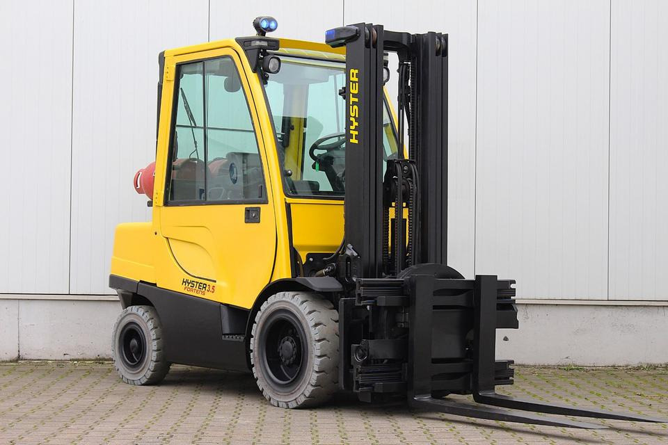 HYSTER H3.5FT Gas Drehgerät Triplex UVV - Chariot élévateur à gaz: photos 2 HYSTER H3.5FT Gas Drehgerät Triplex UVV - Chariot élévateur à gaz: photos 2