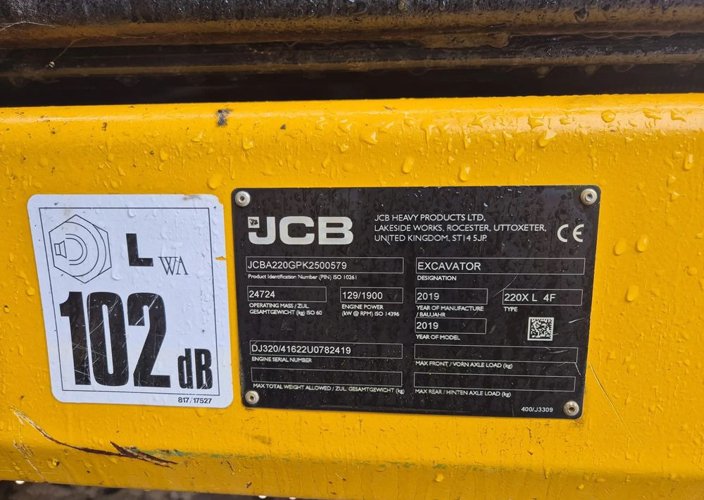 JCB 220XLC - Pelle sur chenille: photos 2 JCB 220XLC - Pelle sur chenille: photos 2