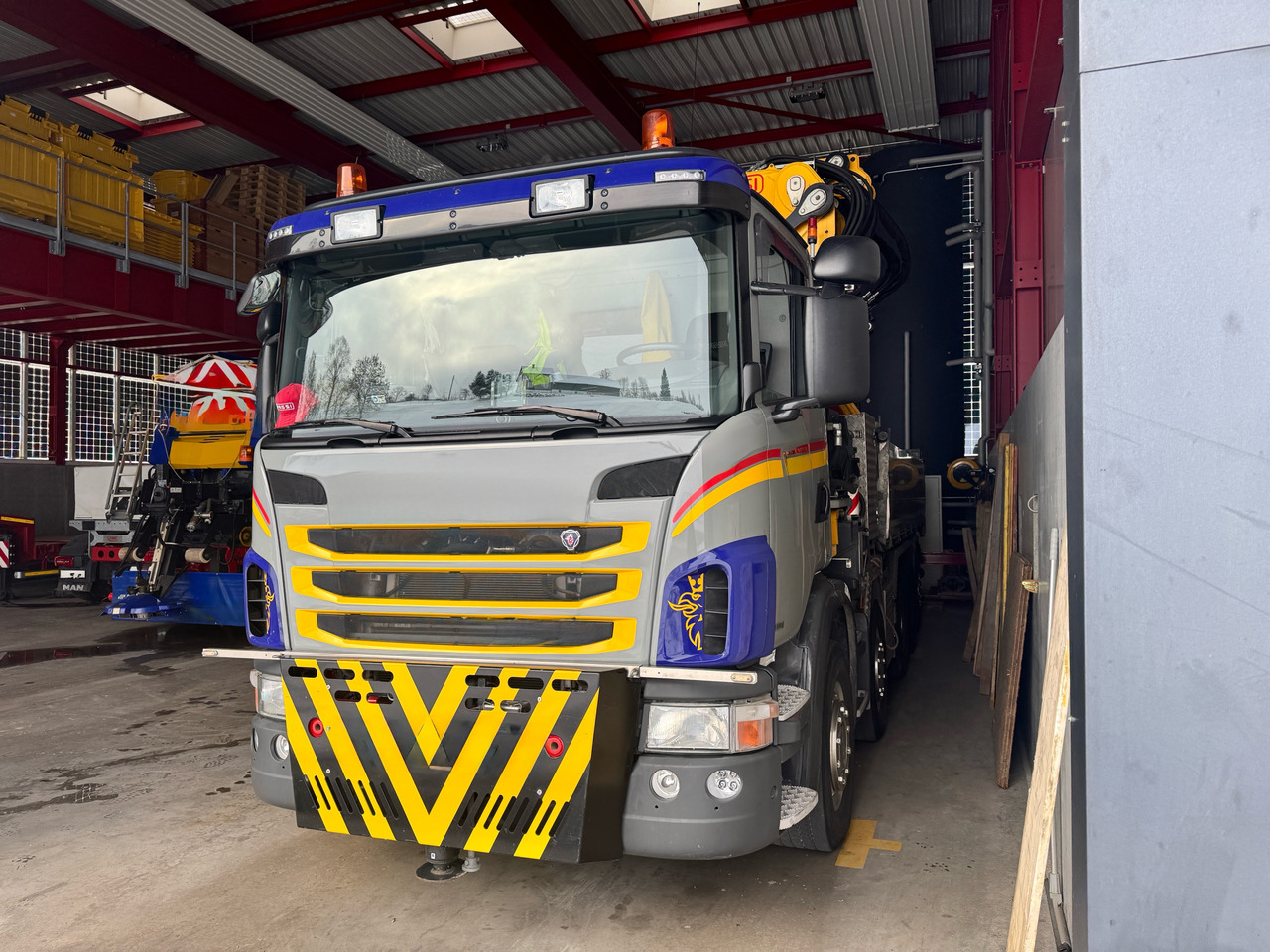 SCANIA G480 10x4 Fassi F950 *72‘000 KM* - Camion grue: photos 4 SCANIA G480 10x4 Fassi F950 *72‘000 KM* - Camion grue: photos 4