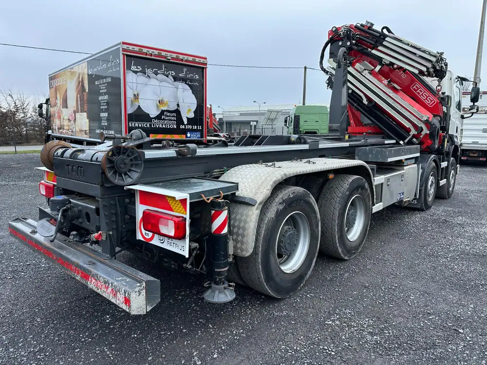 DAF CF 480 FAD *71 TM CRANE*175 working hours*Fly-Jib*Hook lift TAM - Camion ampliroll, Camion grue: photos 3 DAF CF 480 FAD *71 TM CRANE*175 working hours*Fly-Jib*Hook lift TAM - Camion ampliroll, Camion grue: photos 3