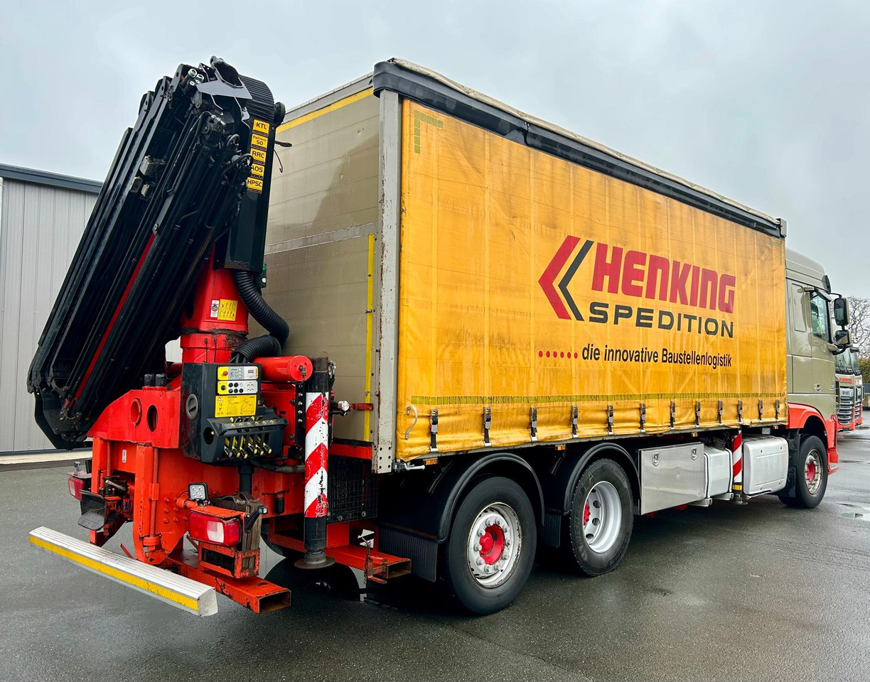 DAF DAF XF 460 FAN + PALFINGER + 16mtr + Lenkachse + EURO 6 - Camion à rideaux coulissants, Camion grue: photos 5 DAF DAF XF 460 FAN + PALFINGER + 16mtr + Lenkachse + EURO 6 - Camion à rideaux coulissants, Camion grue: photos 5