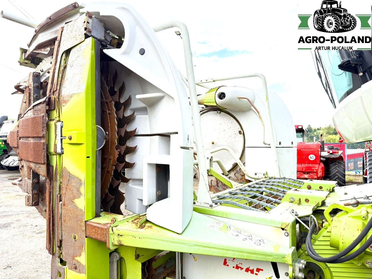 CLAAS RU 450 XTRA - 2010 ROK - PRZYSTAWKA DO KUKURYDZY - Cueilleur de maïs: photos 3 CLAAS RU 450 XTRA - 2010 ROK - PRZYSTAWKA DO KUKURYDZY - Cueilleur de maïs: photos 3