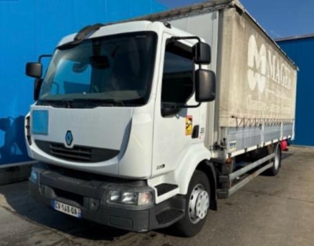 RENAULT midlum 14.220 - Camion à rideaux coulissants: photos 2 RENAULT midlum 14.220 - Camion à rideaux coulissants: photos 2