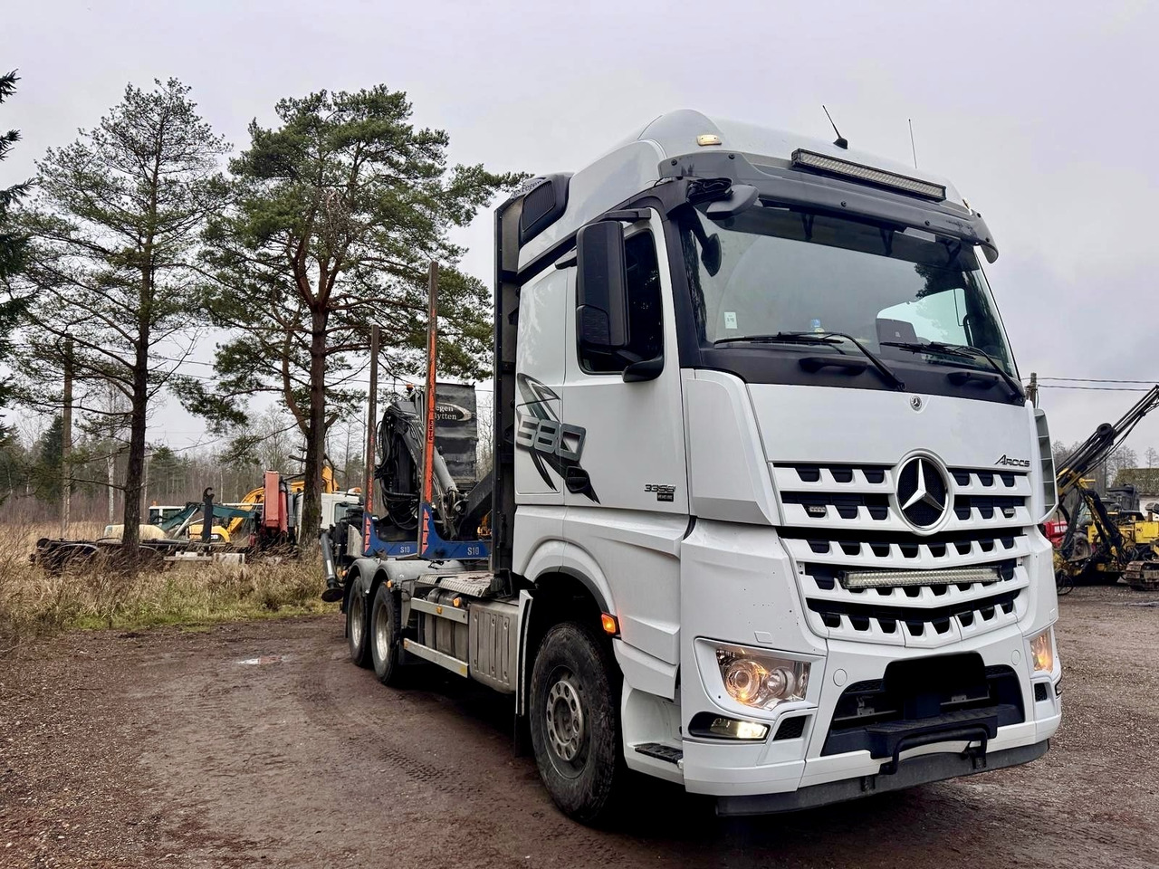 Mercedes Arocs 3358 L 6x4 Radstand 4500 Arocs 3358 L 6x4 - Camion grumier: photos 3 Mercedes Arocs 3358 L 6x4 Radstand 4500 Arocs 3358 L 6x4 - Camion grumier: photos 3