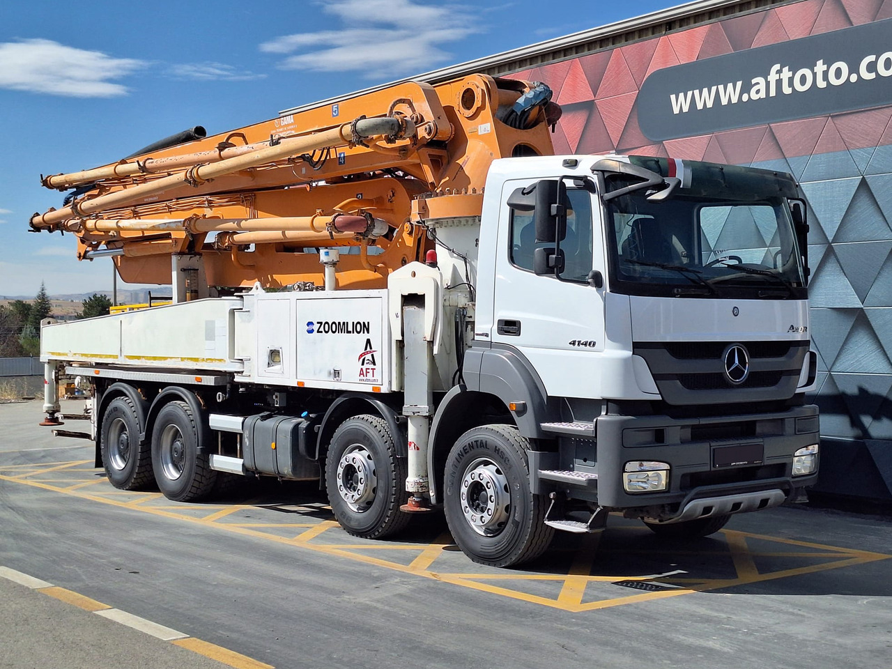 MERCEDES-BENZ AXOR 4140 ZOOMLION 43X-5RZ - Camion pompe: photos 3 MERCEDES-BENZ AXOR 4140 ZOOMLION 43X-5RZ - Camion pompe: photos 3