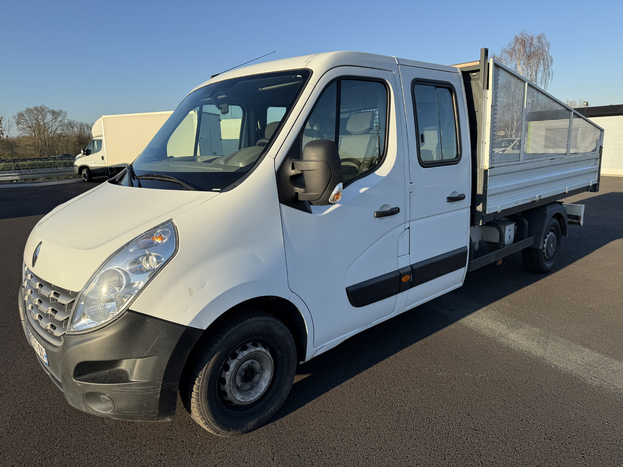 RENAULT MASTER 2.3DCI125 BENNE ACIER DOUBLE CABINE ROUE SIMPLE + REHAUSSE DE RIDELLE - Utilitaire benne: photos 5 RENAULT MASTER 2.3DCI125 BENNE ACIER DOUBLE CABINE ROUE SIMPLE + REHAUSSE DE RIDELLE - Utilitaire benne: photos 5