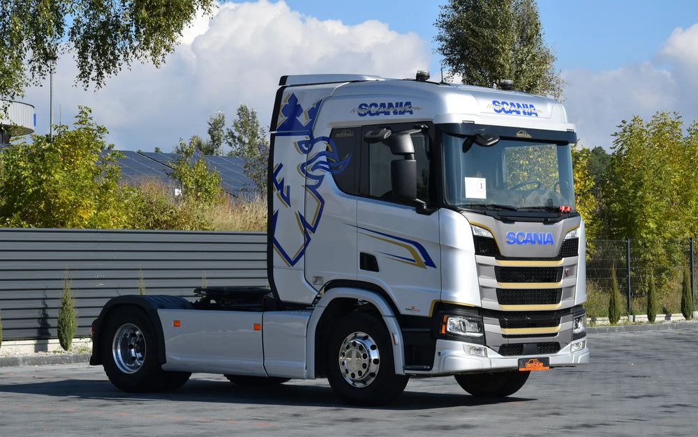 Scania R450 / HYDRAULIKA / RETARDER / ACC / KLIMA / FULL LEDY / ALUFELGI / SERWISOWANA / SPROWADZONA - Tracteur routier: photos 3 Scania R450 / HYDRAULIKA / RETARDER / ACC / KLIMA / FULL LEDY / ALUFELGI / SERWISOWANA / SPROWADZONA - Tracteur routier: photos 3