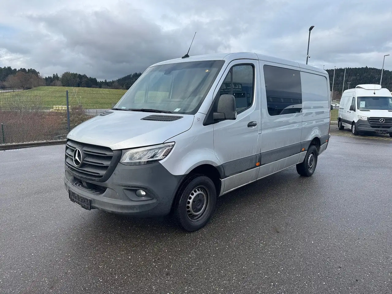 Mercedes-Benz Sprinter 317 CDI Flach Lang Mixto Klima LED - Fourgon utilitaire, Utilitaire double cabine: photos 1 Mercedes-Benz Sprinter 317 CDI Flach Lang Mixto Klima LED - Fourgon utilitaire, Utilitaire double cabine: photos 1