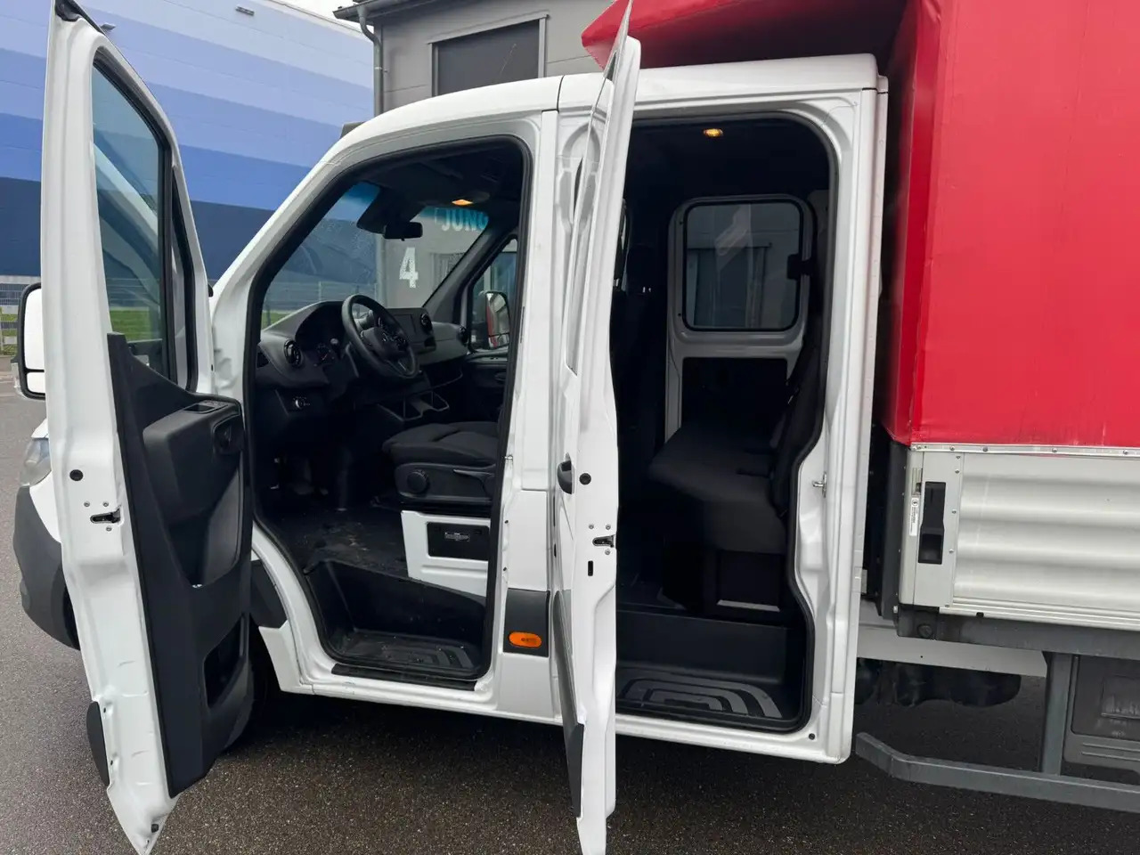 Mercedes-Benz Sprinter 516 CDI DoKa Maxi Lang AHK 3,5t Klima - Utilitaire rideaux coulissants (PLSC), Utilitaire double cabine: photos 4 Mercedes-Benz Sprinter 516 CDI DoKa Maxi Lang AHK 3,5t Klima - Utilitaire rideaux coulissants (PLSC), Utilitaire double cabine: photos 4