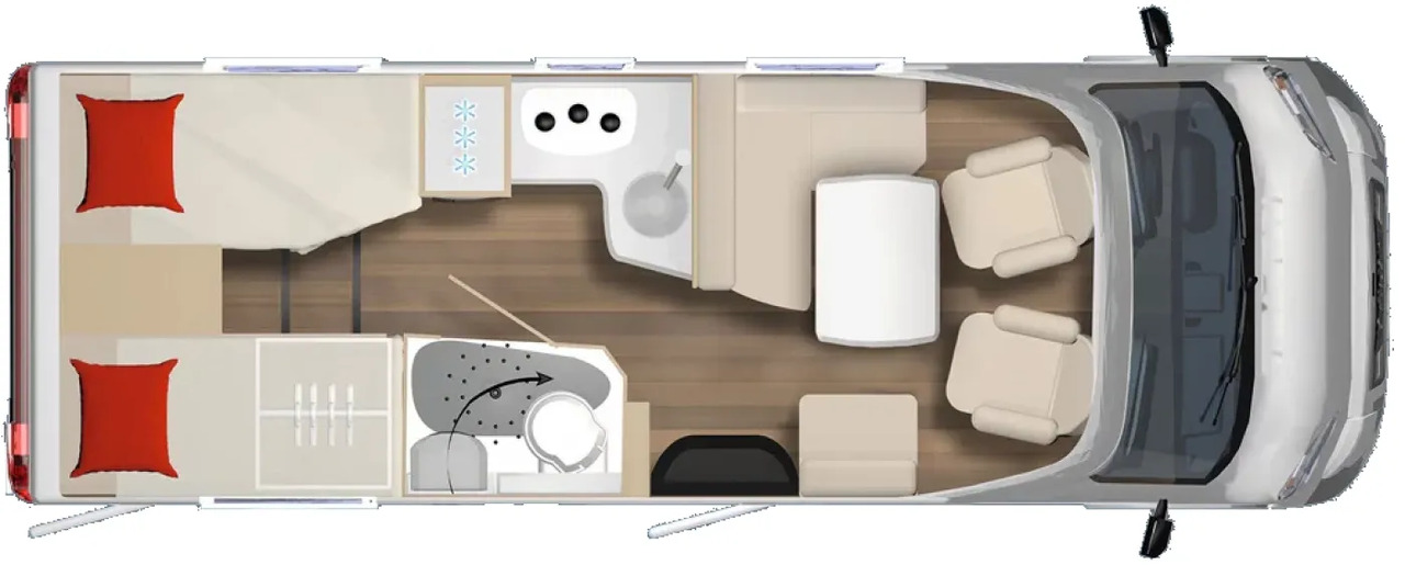 Bürstner B66 TD 690 G B 66 TD 690 Voll ausgestattet - Camping-car profilé: photos 2 Bürstner B66 TD 690 G B 66 TD 690 Voll ausgestattet - Camping-car profilé: photos 2
