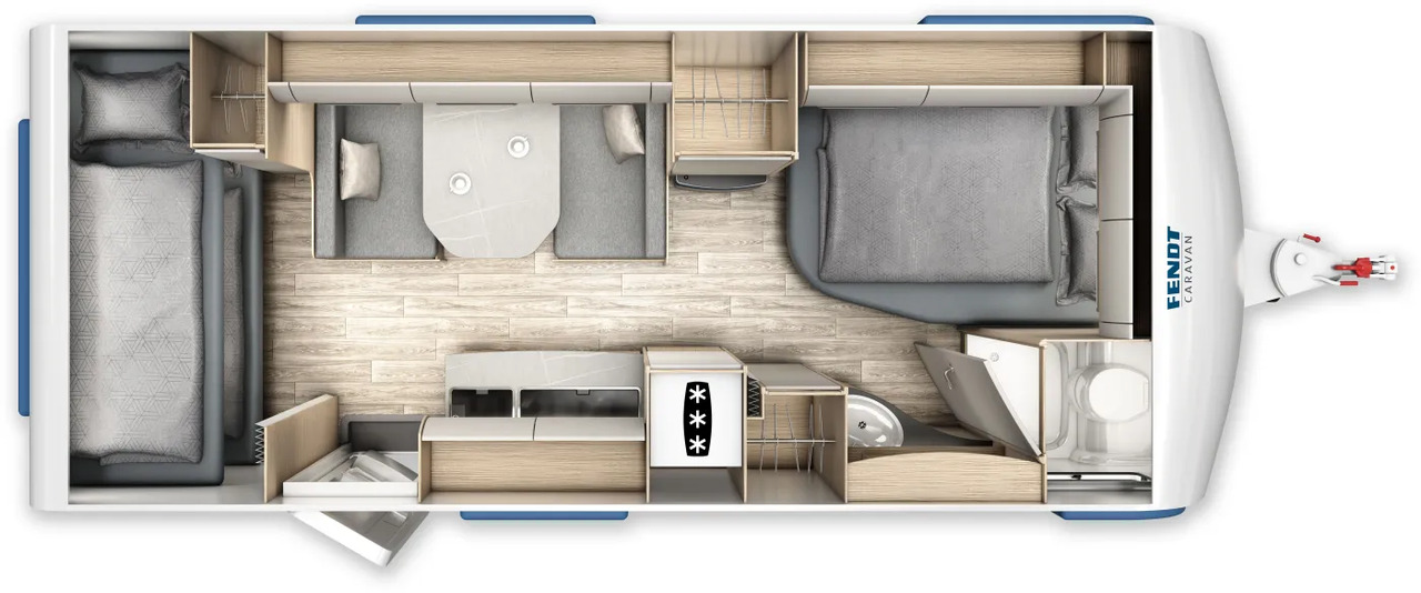 Fendt Bianco Selection 550 SKM Modell 2026 - Caravane: photos 2 Fendt Bianco Selection 550 SKM Modell 2026 - Caravane: photos 2