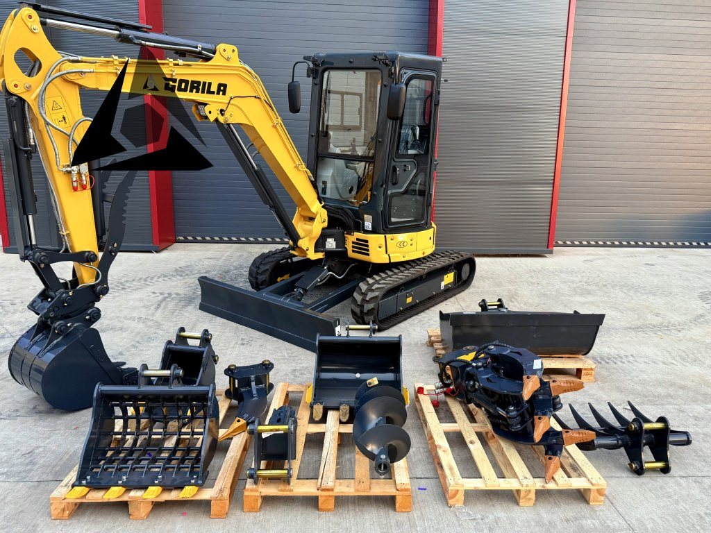 Pásový minibagr GORILA G40S I PRO CAB - Mini pelle: photos 2 Pásový minibagr GORILA G40S I PRO CAB - Mini pelle: photos 2