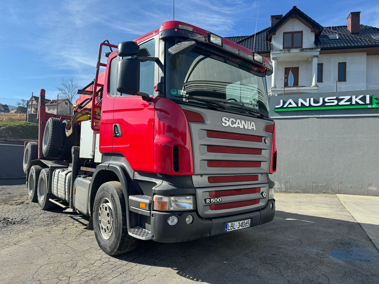SCANIA R500 - Camion grumier, Camion grue: photos 1 SCANIA R500 - Camion grumier, Camion grue: photos 1