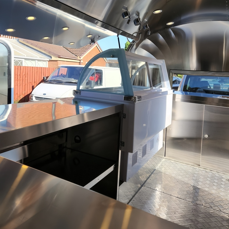 Big Mobile Street Custom Ice Cream Trailer Crepe Waffle Boba Tea Dessert Food Tr 05 - Remorque magasin: photos 5 Big Mobile Street Custom Ice Cream Trailer Crepe Waffle Boba Tea Dessert Food Tr 05 - Remorque magasin: photos 5