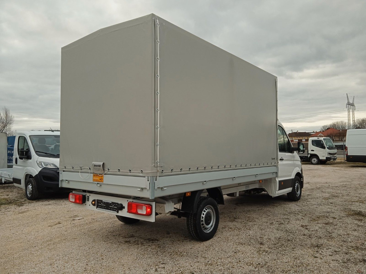 Volkswagen Crafter L4 Pritsche und Plane 140Ps SOFORT - Utilitaire rideaux coulissants (PLSC): photos 4 Volkswagen Crafter L4 Pritsche und Plane 140Ps SOFORT - Utilitaire rideaux coulissants (PLSC): photos 4