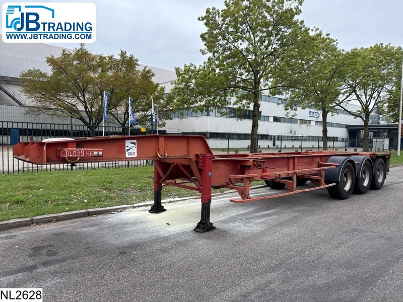 Fruehauf Chassis 20 ft, ADR - Semi-remorque porte-conteneur/ Caisse mobile: photos 1 Fruehauf Chassis 20 ft, ADR - Semi-remorque porte-conteneur/ Caisse mobile: photos 1