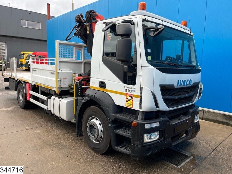 Iveco Stralis 310 EURO 6, Palfinger, Remote, Steelsuspension - Camion plateau, Camion grue: photos 4 Iveco Stralis 310 EURO 6, Palfinger, Remote, Steelsuspension - Camion plateau, Camion grue: photos 4
