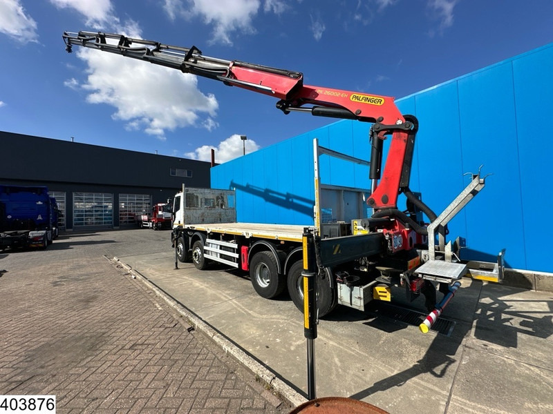 Iveco Stralis 360 8x4, EURO 6, Palfinger, Remote, Steel suspenion - Camion plateau, Camion grue: photos 4 Iveco Stralis 360 8x4, EURO 6, Palfinger, Remote, Steel suspenion - Camion plateau, Camion grue: photos 4