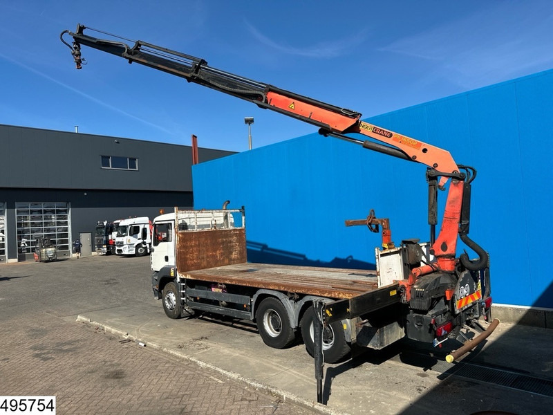 MAN TGA 26 360 6X4, Manual, Steel suspension, Palfinger - Camion plateau, Camion grue: photos 4 MAN TGA 26 360 6X4, Manual, Steel suspension, Palfinger - Camion plateau, Camion grue: photos 4