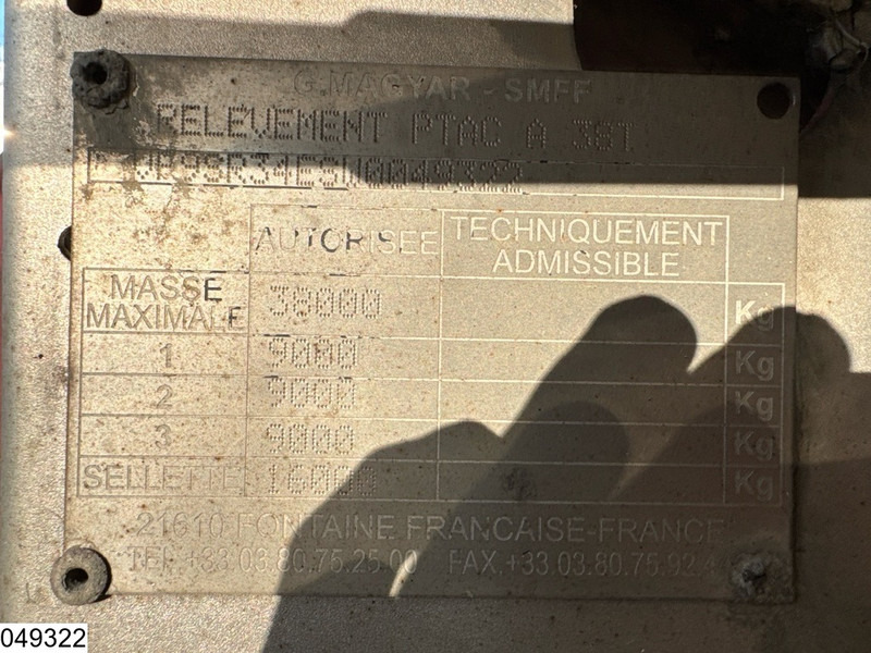 Magyar Food 30000 Liter, 5 Comp - Semi-remorque citerne: photos 4 Magyar Food 30000 Liter, 5 Comp - Semi-remorque citerne: photos 4