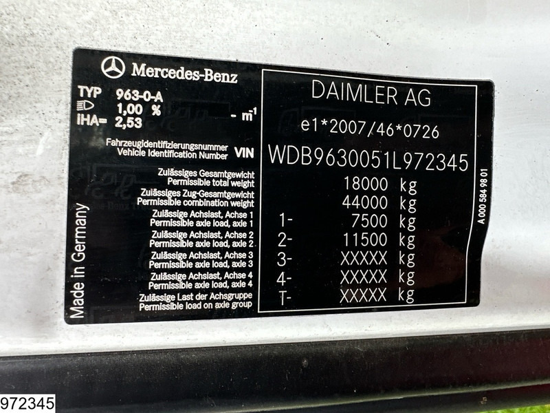 Camion porte-voitures Mercedes-Benz 1843 EURO 6, Lohr, Multilohr, Retarder, Combi: photos 7