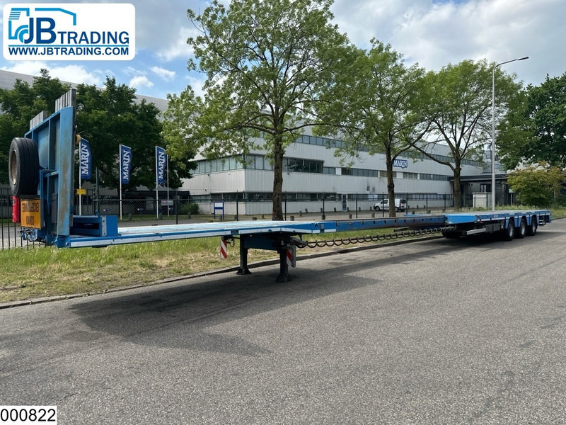 Nooteboom open laadbak 48.000 KG, 19,9 mtr, Steering axle - Semi-remorque plateau: photos 1 Nooteboom open laadbak 48.000 KG, 19,9 mtr, Steering axle - Semi-remorque plateau: photos 1
