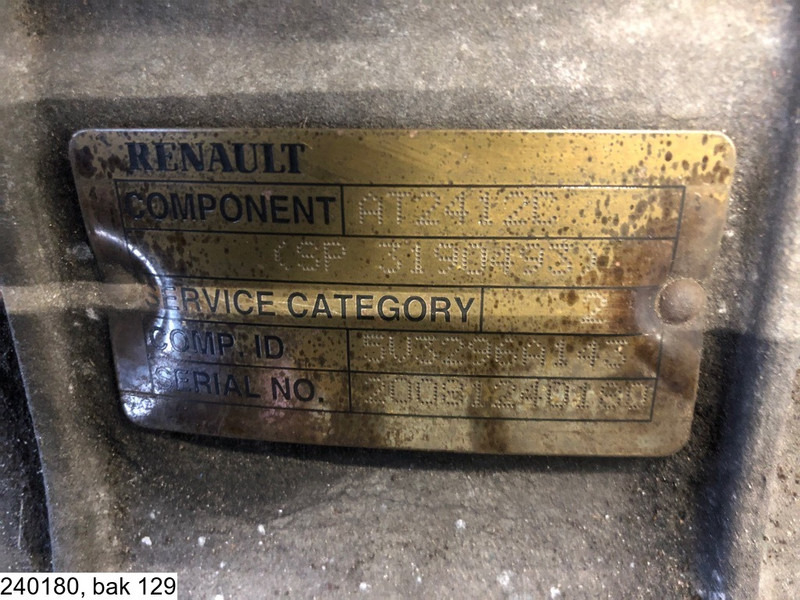Renault AT2412C, Automatic, Retarder - Boîte de vitesse: photos 3 Renault AT2412C, Automatic, Retarder - Boîte de vitesse: photos 3