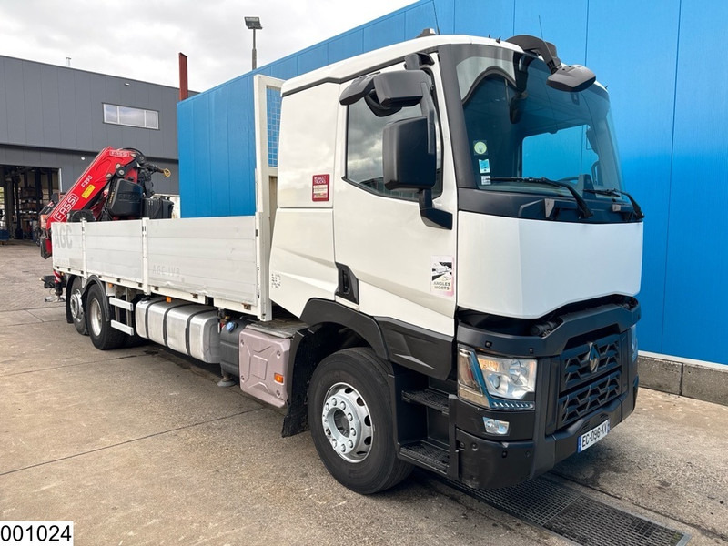 Renault C 380 EURO 6, Fassi, Remote - Camion plateau, Camion grue: photos 3 Renault C 380 EURO 6, Fassi, Remote - Camion plateau, Camion grue: photos 3
