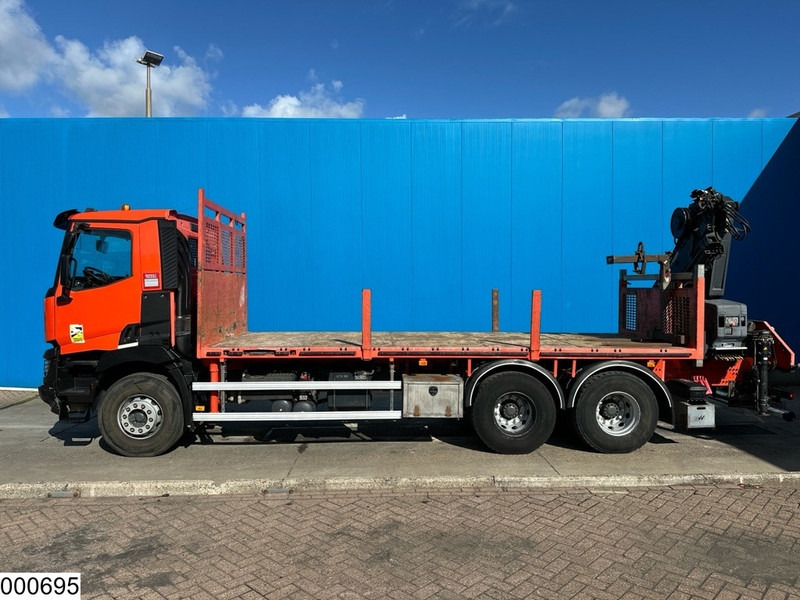 Renault C 430 EURO 6, Steel spring suspension, Hiab - Camion plateau, Camion grue: photos 4 Renault C 430 EURO 6, Steel spring suspension, Hiab - Camion plateau, Camion grue: photos 4
