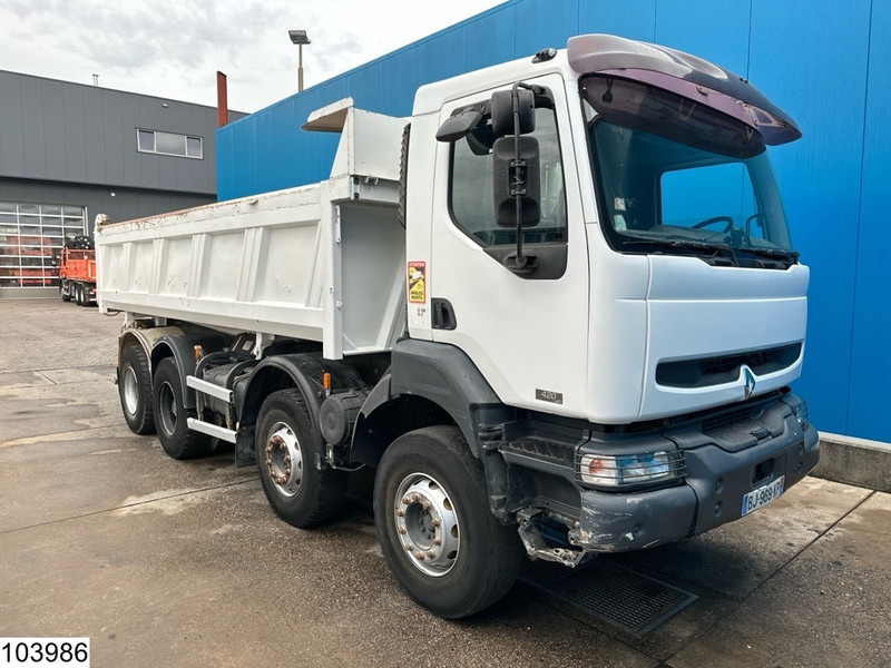Renault Kerax 380 Dxi 8x4, Manual transmission, Steel spring suspension - Camion benne: photos 3 Renault Kerax 380 Dxi 8x4, Manual transmission, Steel spring suspension - Camion benne: photos 3