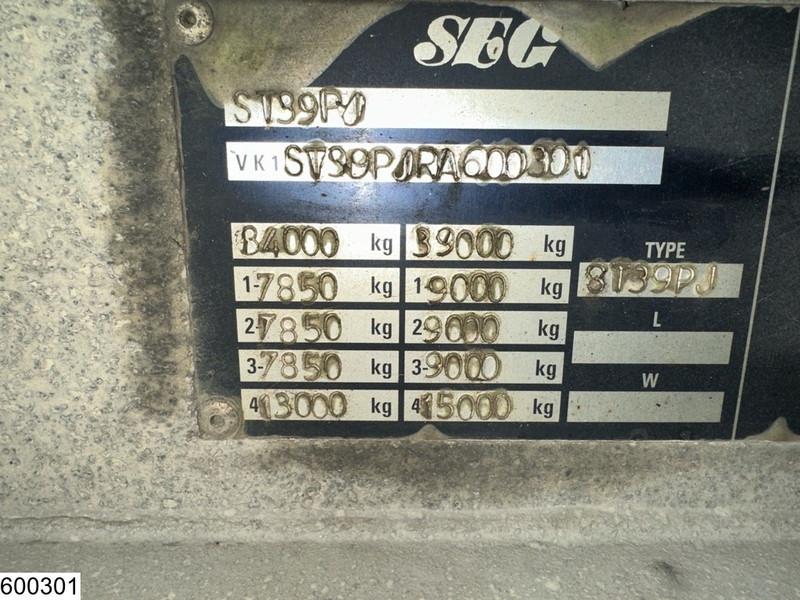 Samro gesloten bak - Semi-remorque fourgon: photos 4 Samro gesloten bak - Semi-remorque fourgon: photos 4