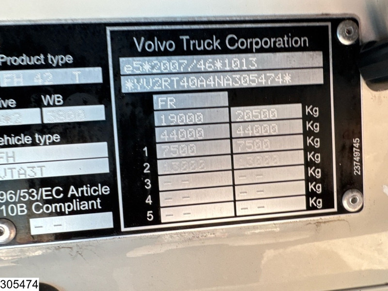 Tracteur routier Volvo FH 500 EURO 6: photos 12 Tracteur routier Volvo FH 500 EURO 6: photos 12