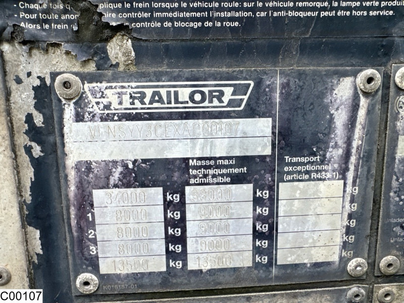 Trailor Fuel 40082 Litres, 9 Compartments - Semi-remorque citerne: photos 5 Trailor Fuel 40082 Litres, 9 Compartments - Semi-remorque citerne: photos 5