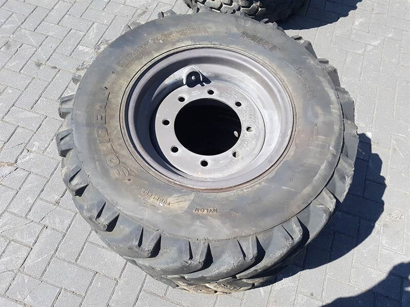 Ahlmann AS50-Solideal 12.5-18-Dunlop 12.5R18-Tire/Reifen - Pneus et jantes pour Engins de chantier: photos 3 Ahlmann AS50-Solideal 12.5-18-Dunlop 12.5R18-Tire/Reifen - Pneus et jantes pour Engins de chantier: photos 3